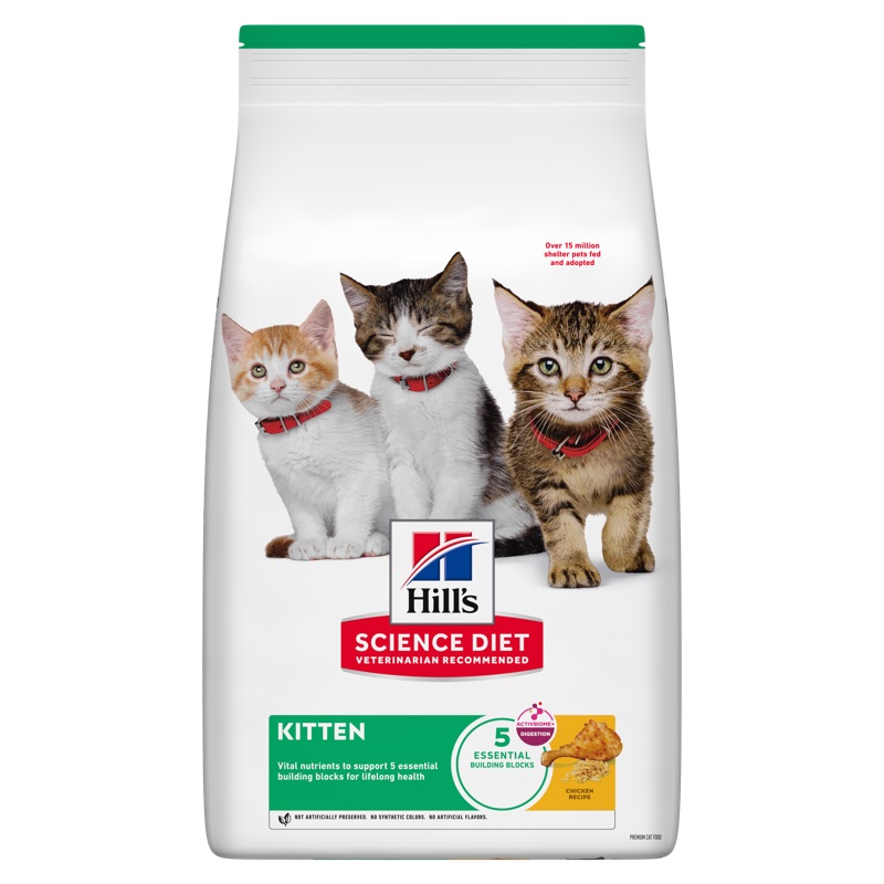 Hill's Science Diet Kitten Chicken Recipe Dry Cat Food by Hill's Pet Nutrition — dry kibble food for cats